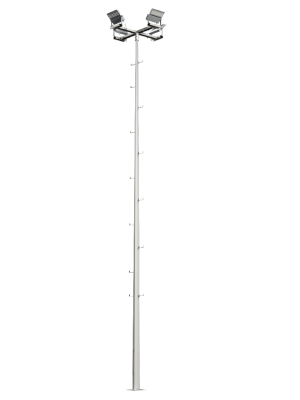 High mast pole with ladder High mast pole with ladder